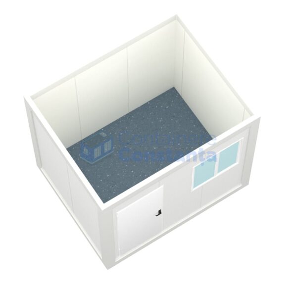 container birou constanta 3metri alb2
