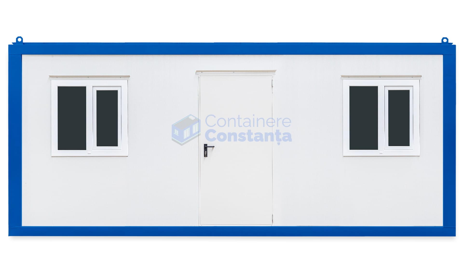 container birou constanta 6metri 2geamuri albastru
