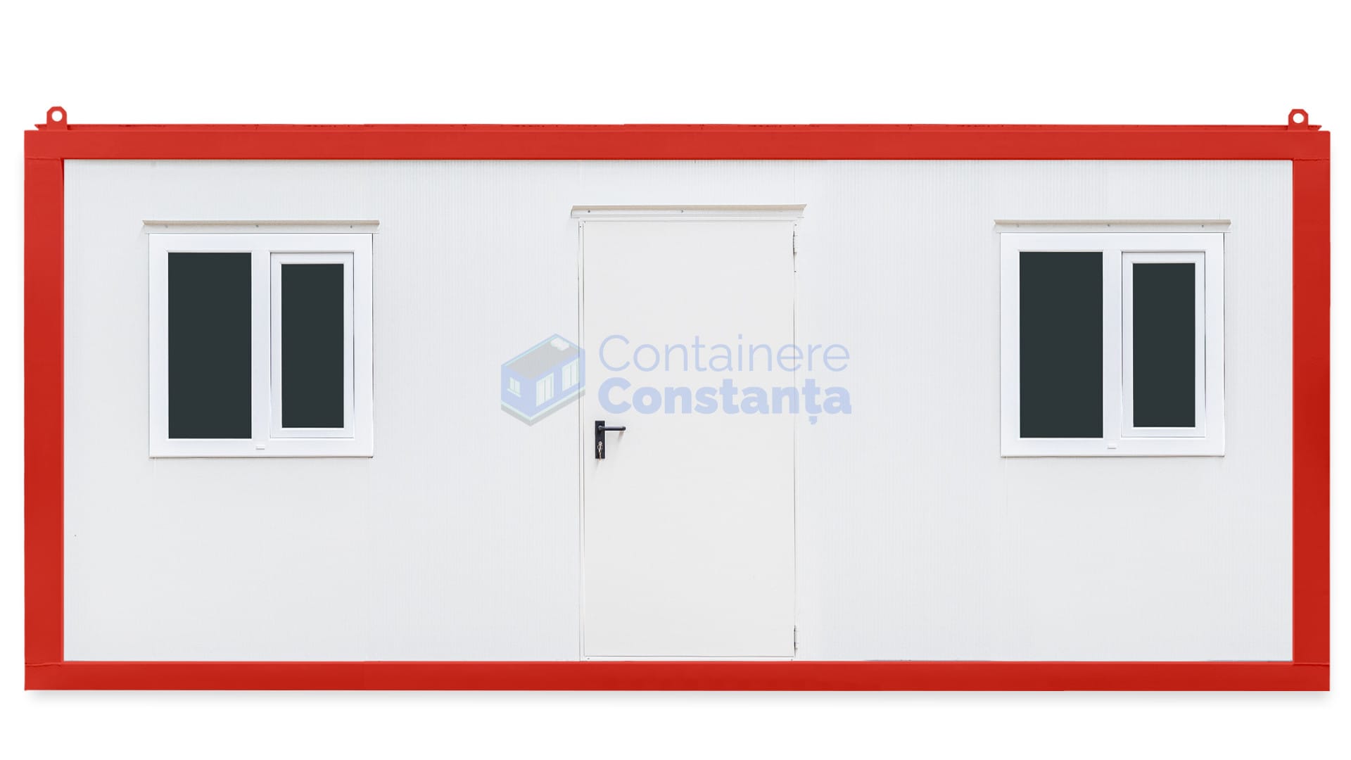 container birou constanta 6metri 2geamuri rosu