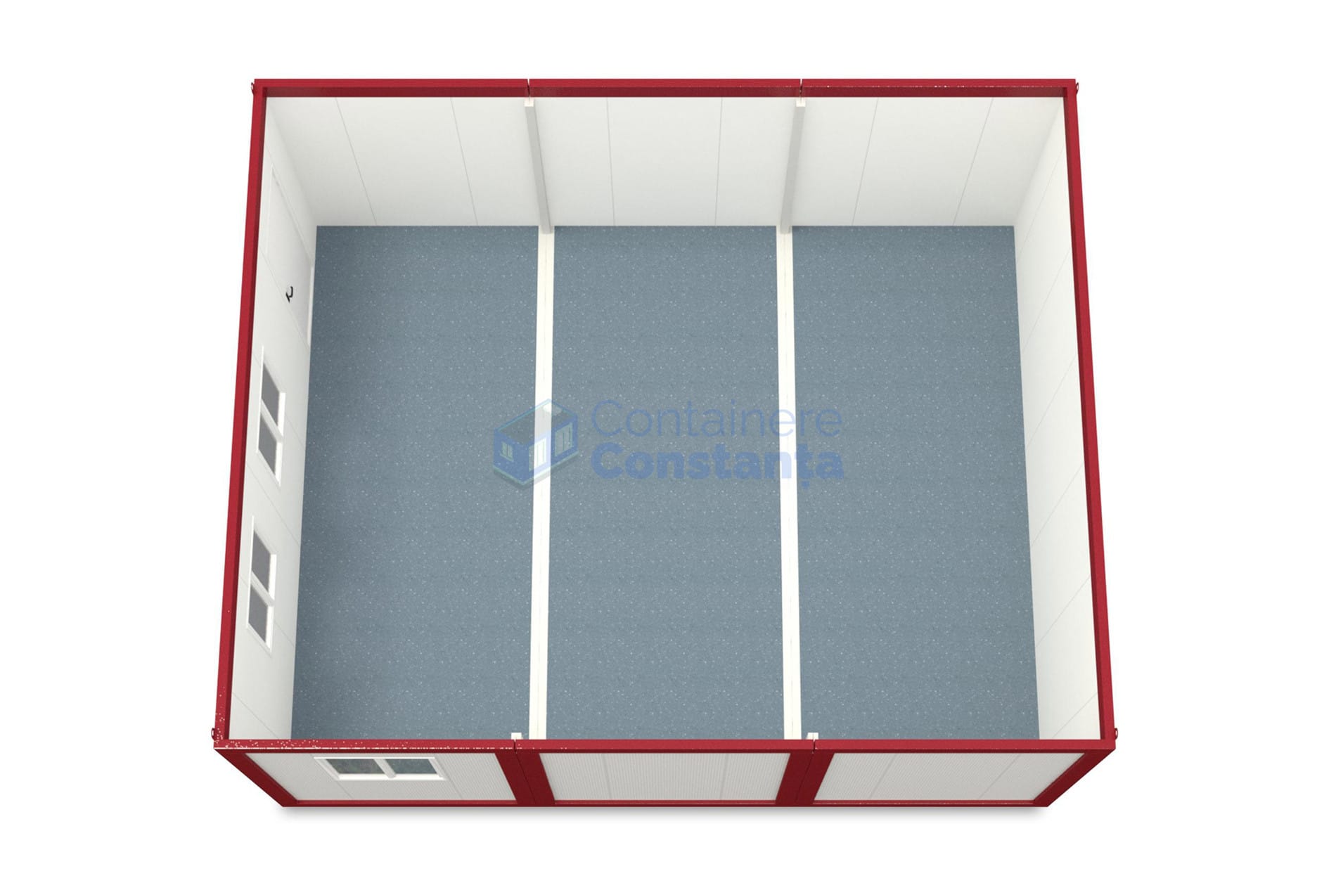 container modular constanta 6x72m rosu2