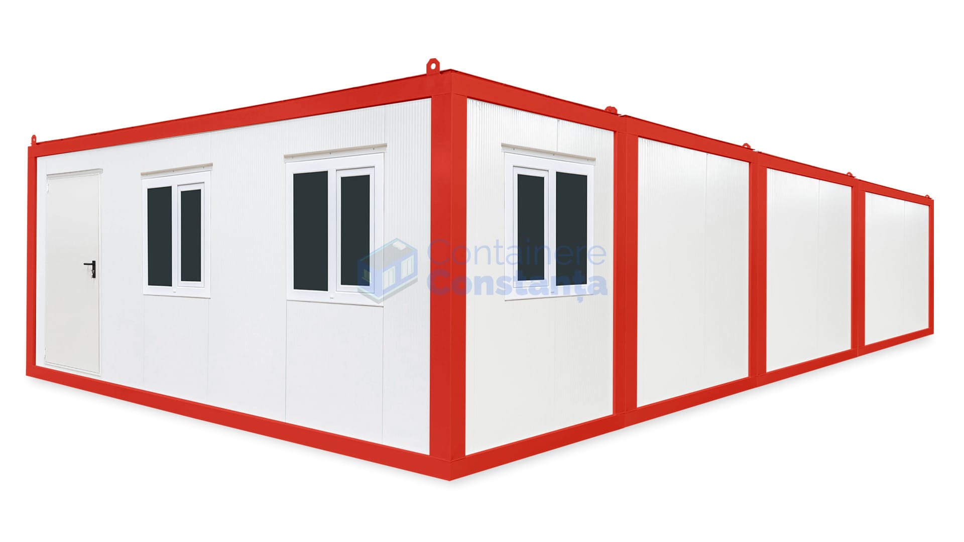 container modular constanta 6x96m rosu