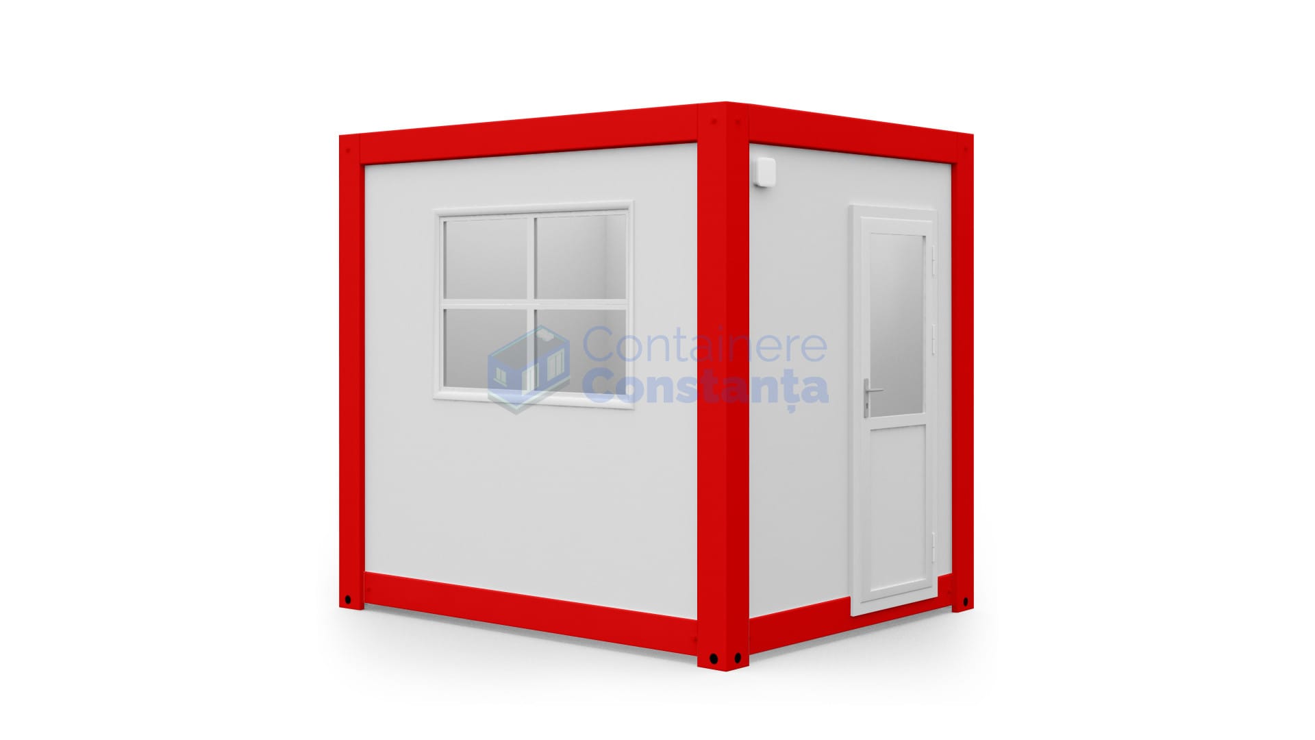 container paza constanta model 3 rosu